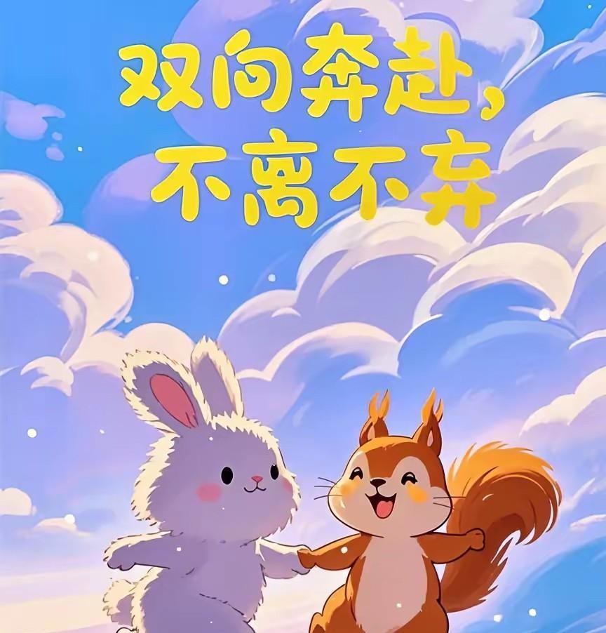 双向奔赴
不离不弃
你好 我好 大家好
才是真正的好！