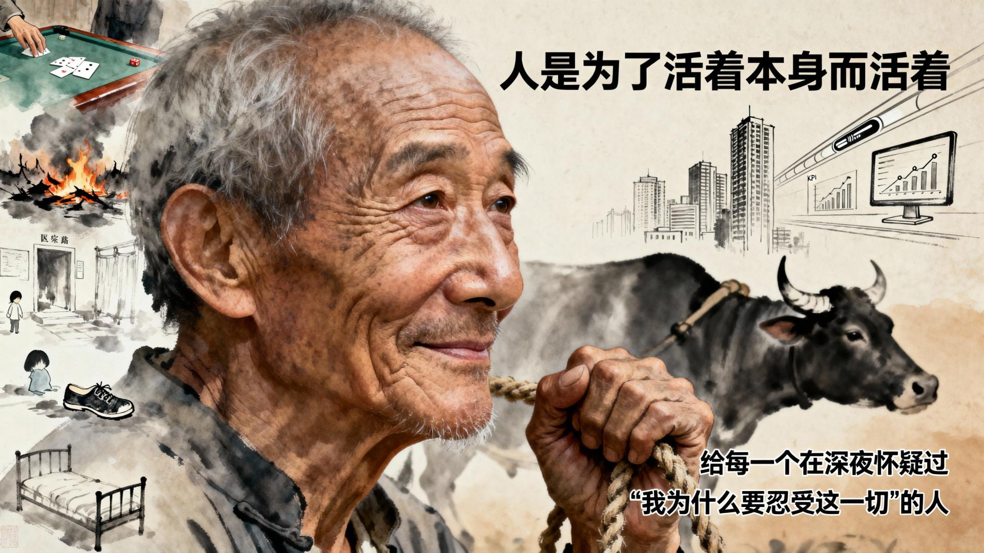 别再寻找意义了，余华早就说了：活着本身就是最大的英雄主义