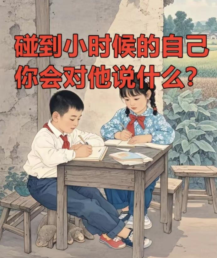 假如有一天你能穿越遇到小时候的自己，你会对他说什么来改变你的人生