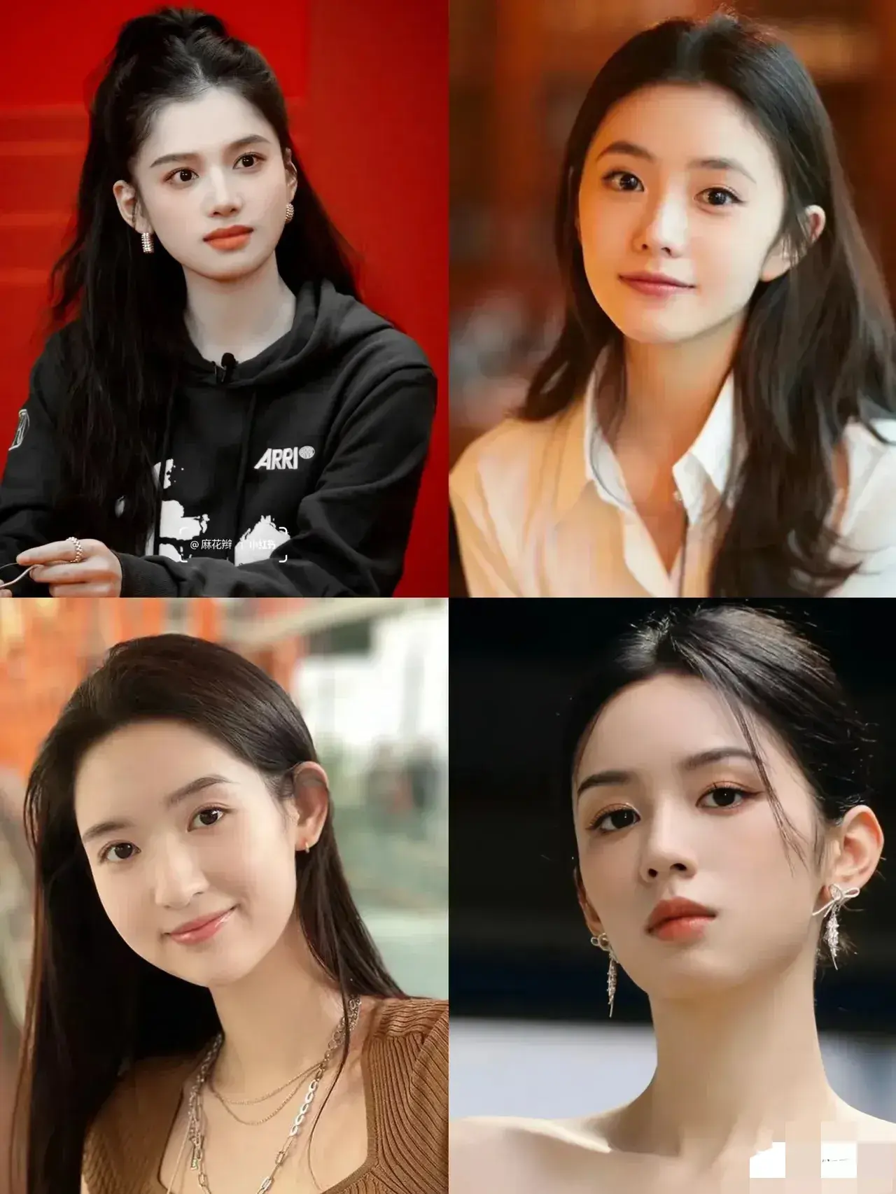 四大明星，还是周也最美