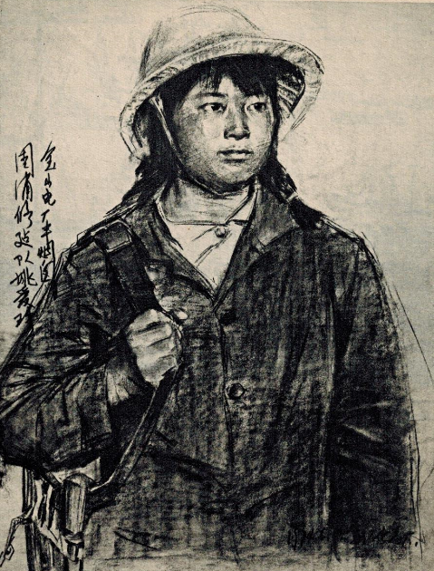 70年代的老速写：女电工