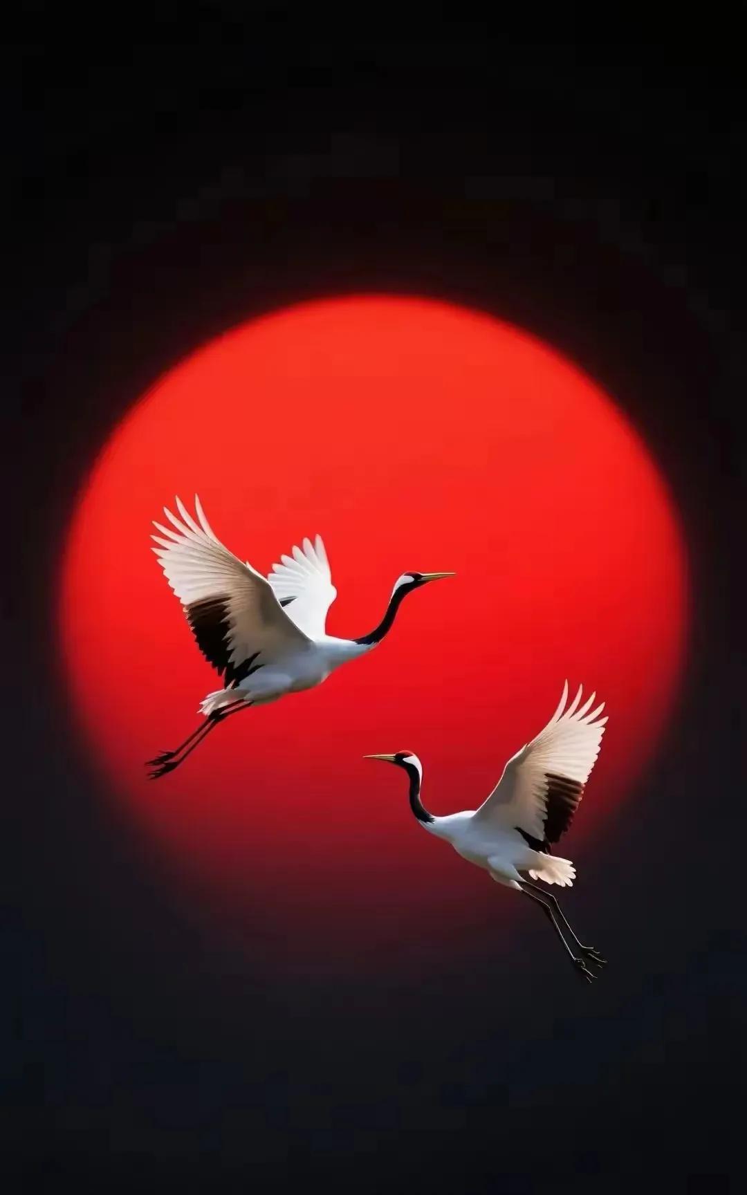 鸿运当头照
仙鹤送祝福
今年发大财