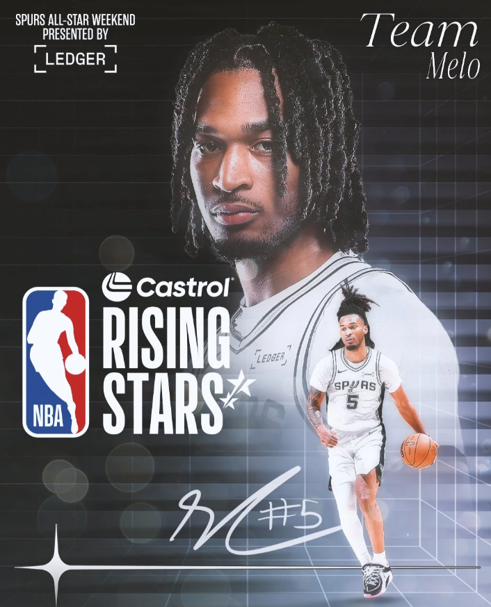 全明星新秀赛选人仪式已经结束。
卡梅罗-安东尼队选择了斯蒂芬-卡斯尔、迪伦-哈珀