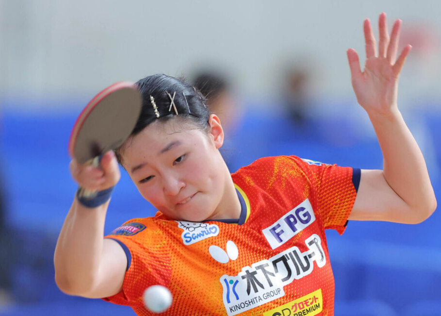 北京时间4月1日，国际乒联公布最新世界排名，16岁的张本美和以3625分超越早田