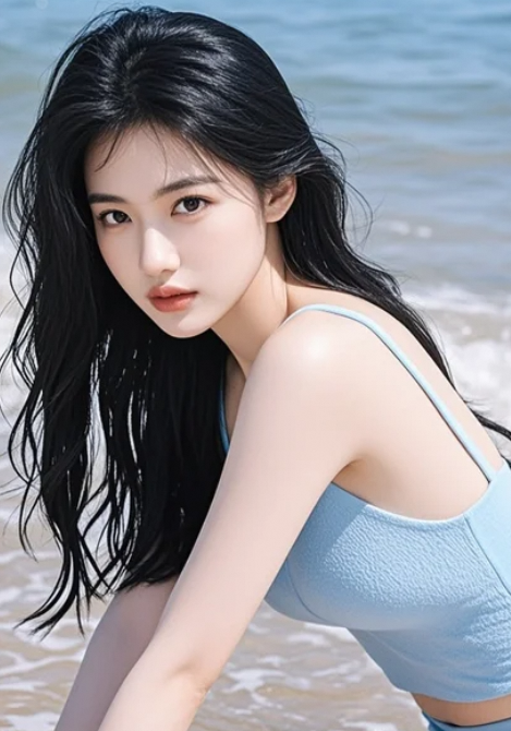 小姐姐轻轻抬眸，那一眼安静得让世界都慢了下来！