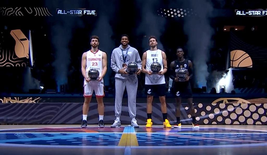 NBA情报局9月15日讯 在刚刚落幕的2025年男篮欧锦赛决赛中，德国队经过一场