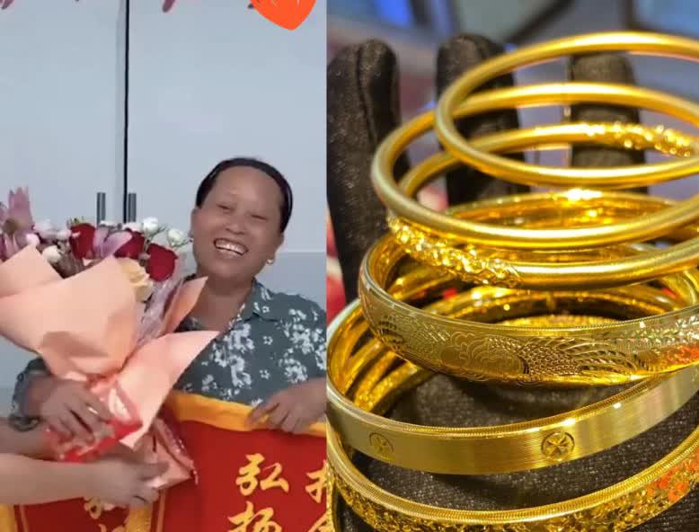 女子在垃圾堆里捡到22个金手镯，价值约40万！金店店主：被员工当垃圾扔了。随后制
