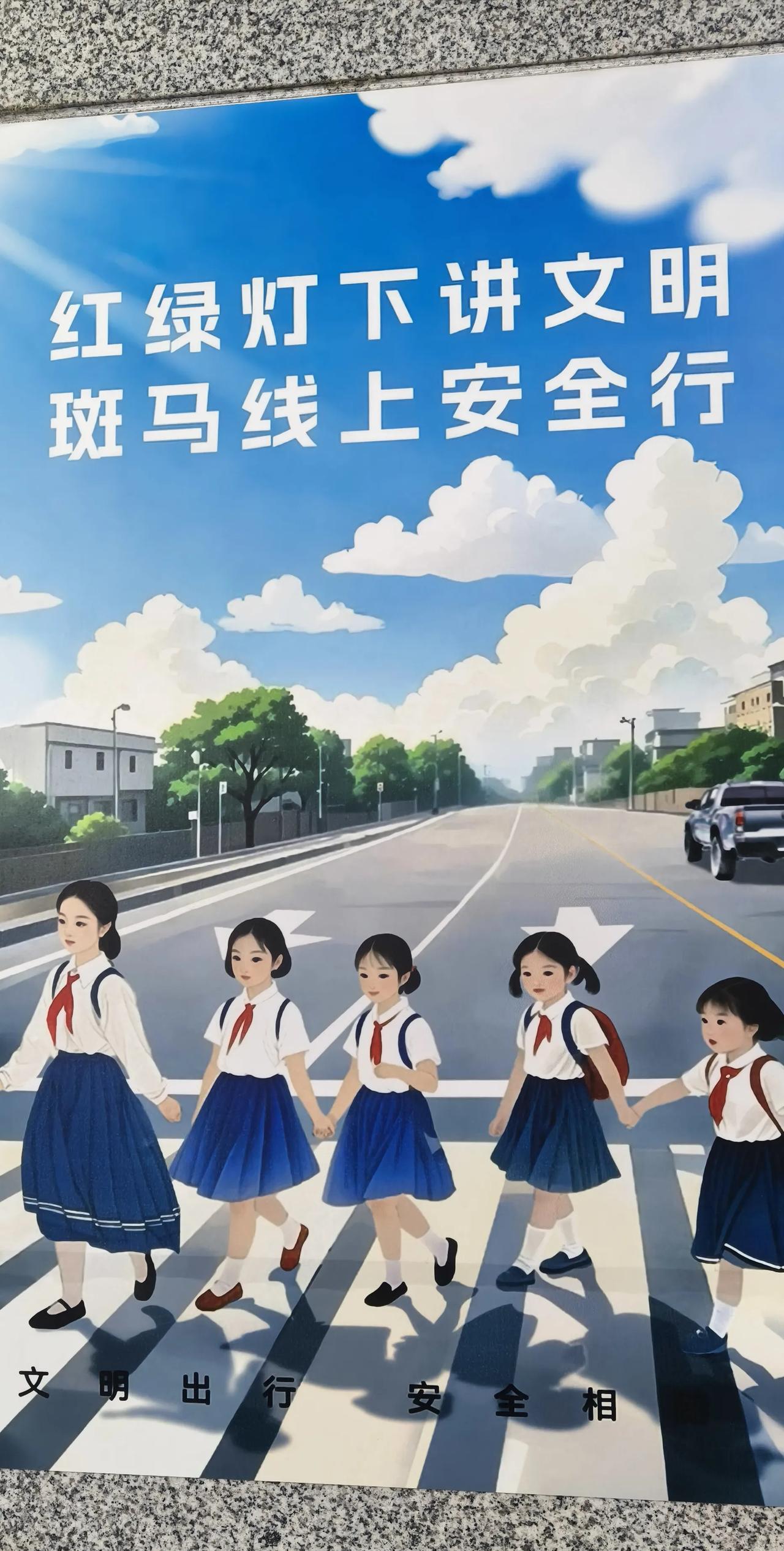 经过2023年毒教材事件以后，全国的中小学教材插图和户外儿童教育宣传画的风格，也