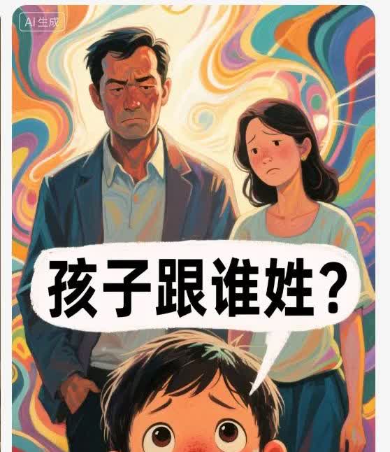 冷饭总有人要翻新炒！有女性挑战孩子要随母姓，说孩子是从她肚子里生出来的，我认为这