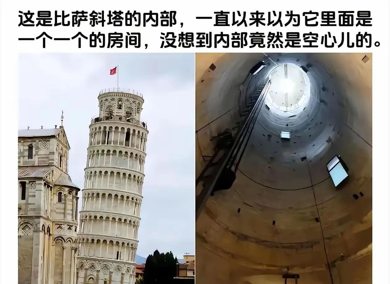 比萨斜塔虽然没有什么值得观看的，但是有一点做的确实要比国人厚道。
比萨斜塔最初的