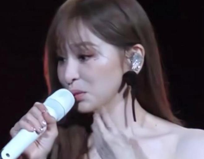 一家人吃着火锅看王心凌演唱会，那画面简直太温馨美好啦！
想象一下，火锅热气腾腾，