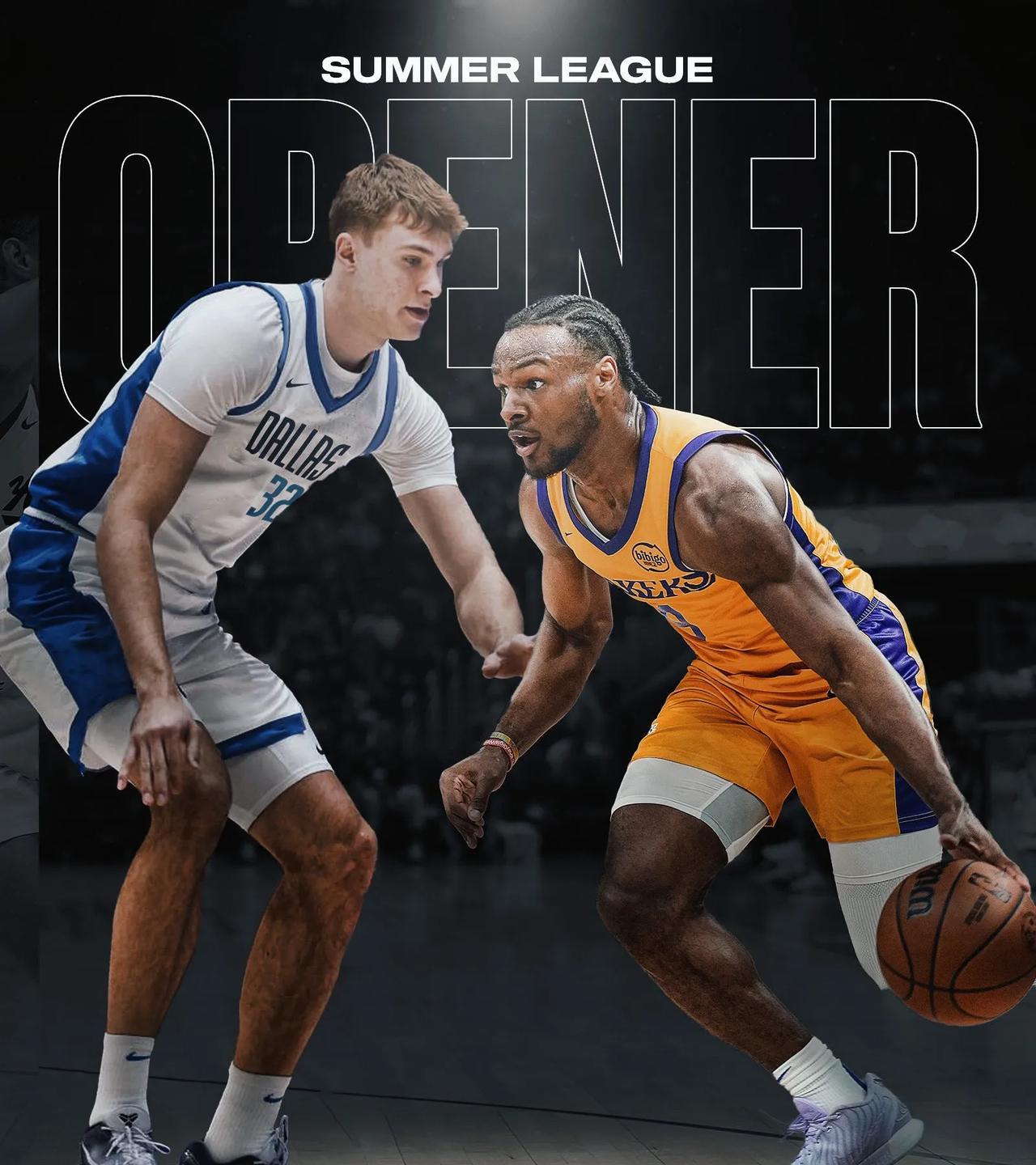 NBA夏季联赛状元弗拉格首秀独行侠87:85险胜湖人，太子布朗尼三分绝杀不中饮恨