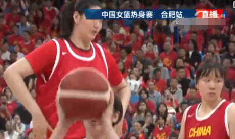 6月18日，西安站中日女篮热身赛时，中国女篮以101:92仅9分优势略胜日本女篮