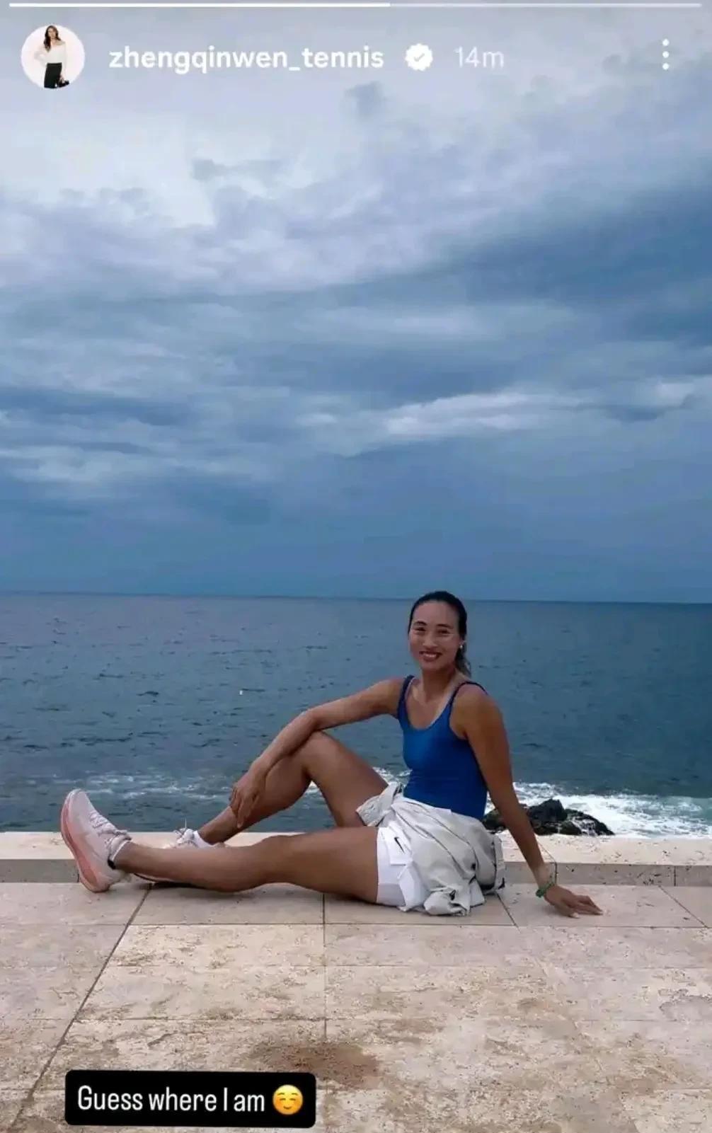 郑钦文也太看得起她的粉丝了
出院以后她也是选择了一个地方好好放松一下
她在公布伤