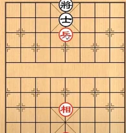 一百人就有九十人第一步选择飞相，高人却偏偏选择帅！如图所示，红方先行。



这