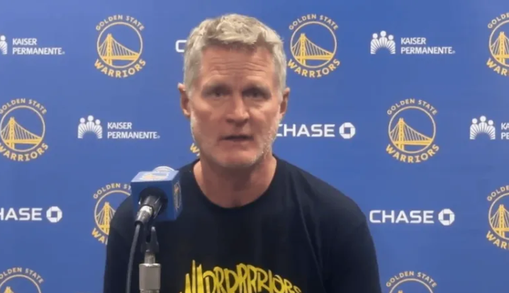 科尔：我们白白送掉了两场比赛，但这是本不应该发生的
今日NBA常规赛，勇士客场1