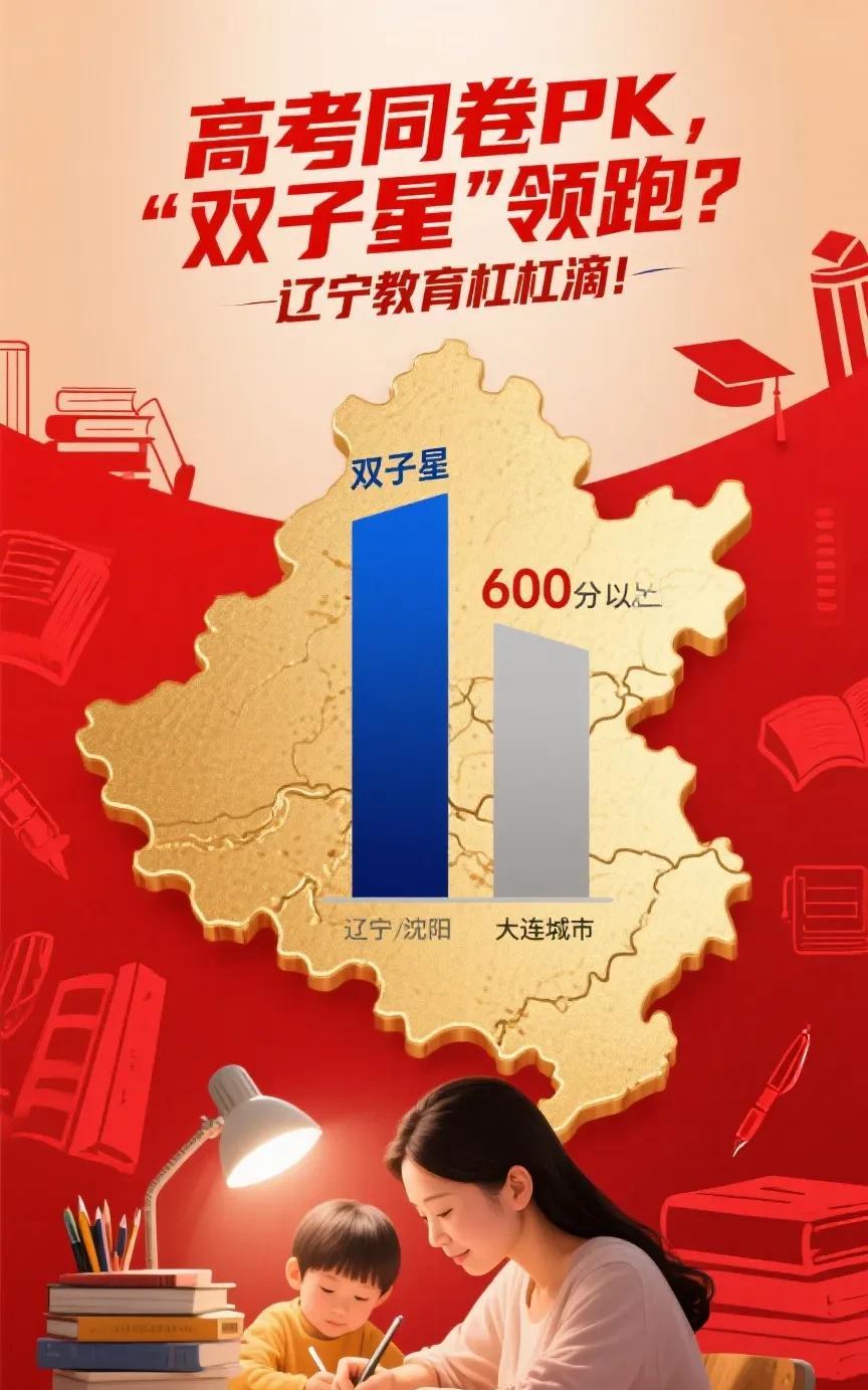高考同卷PK，“双子星”领跑？辽宁教育杠杠滴！
如今，高考录取工作结束了！可谓是