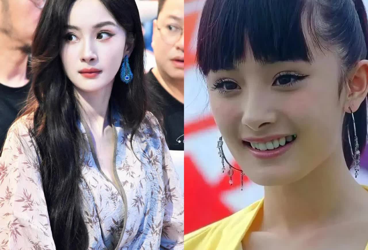 有没有生过孩子真的很明显
虽然妆容精致，但39岁的的杨幂难掩妈感
最突出的就