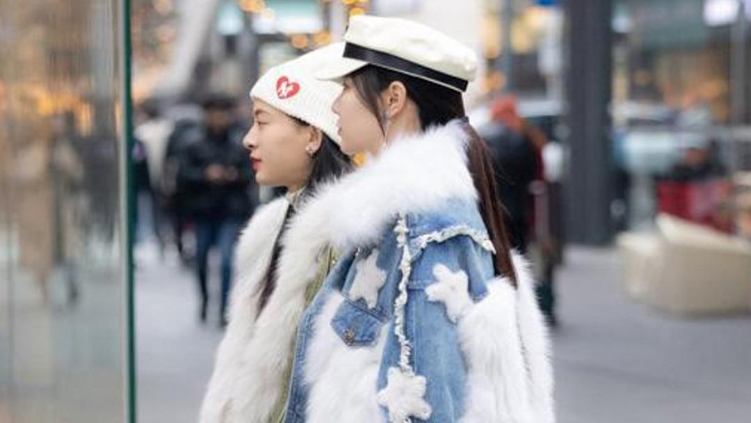 冬天毛毛衣服火爆了，引领时尚街头，保暖又贵气。