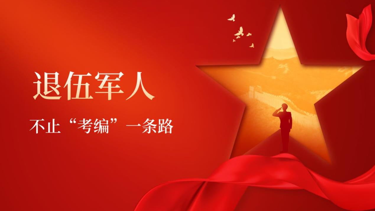 退伍军人职业发展新选择：不再局限于“考编”