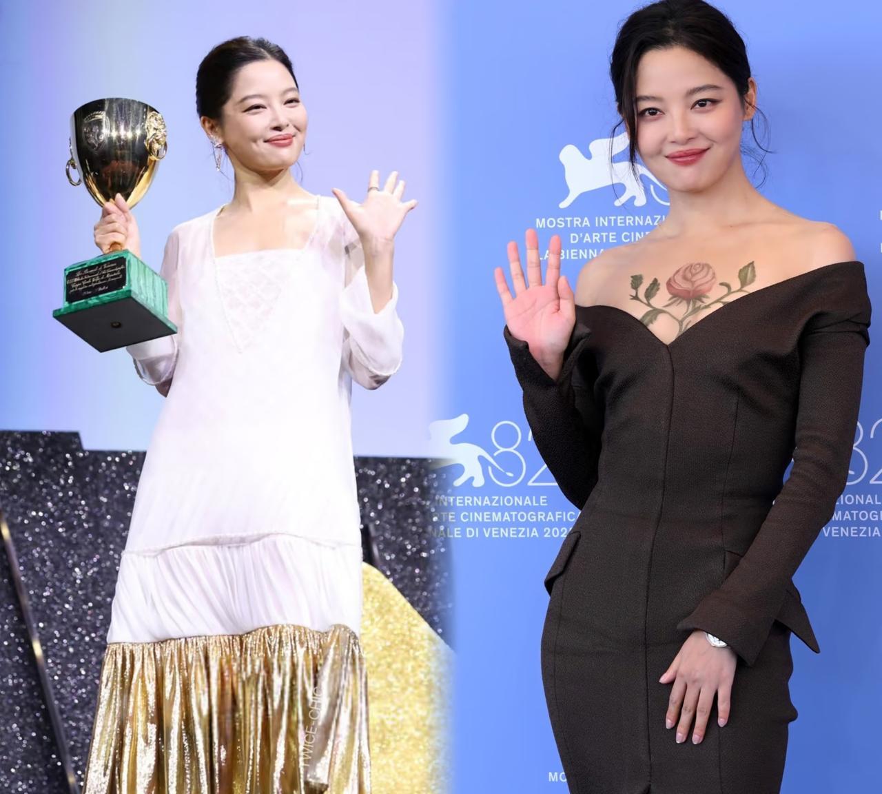 威尼斯影后是辛芷蕾应得的
不是因为她演技好
也不是因为她颜值高，而是因为她有足够