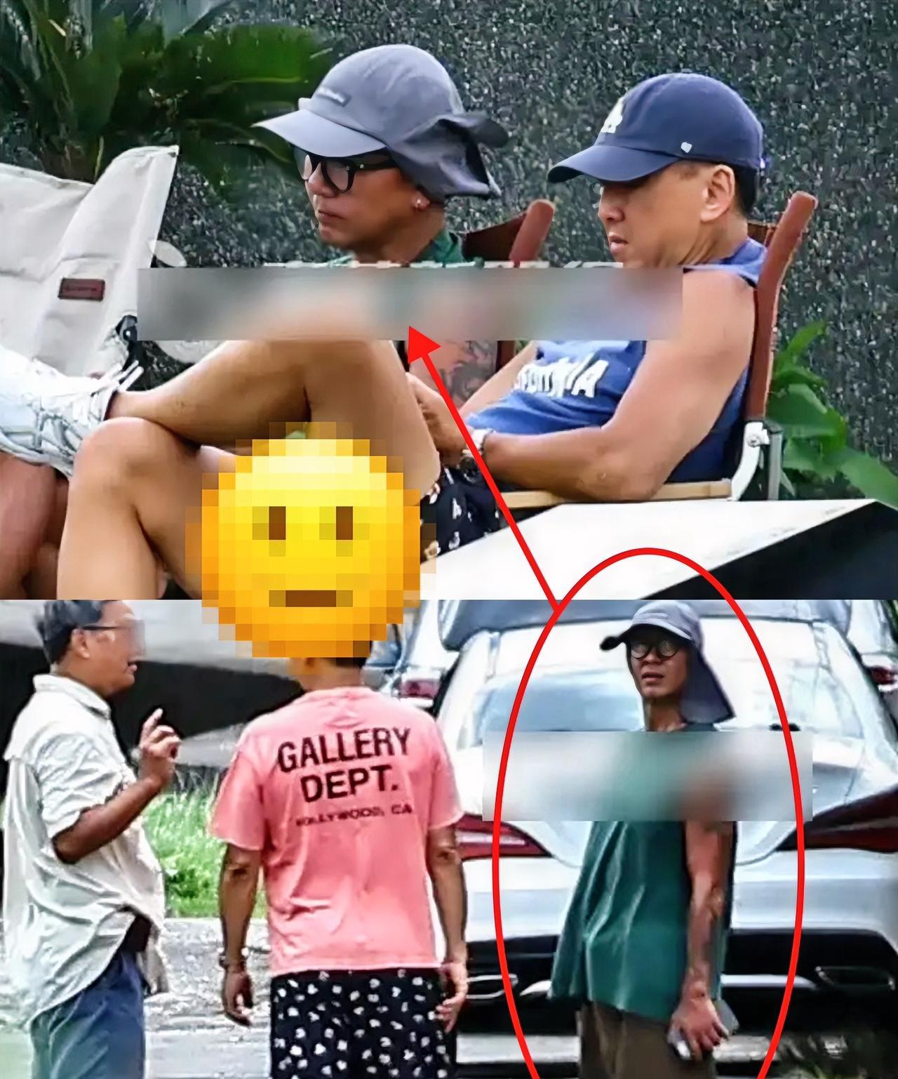 越来越看不懂具俊晔了。
他每次去看大s，都会被人拍到。
这次他又被拍到，翘着二郎
