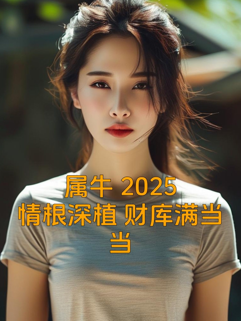 属牛2025：情根深植，财库满当当