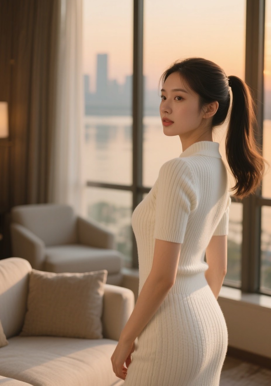 少女感满分的精灵 这身材就是行走的画报