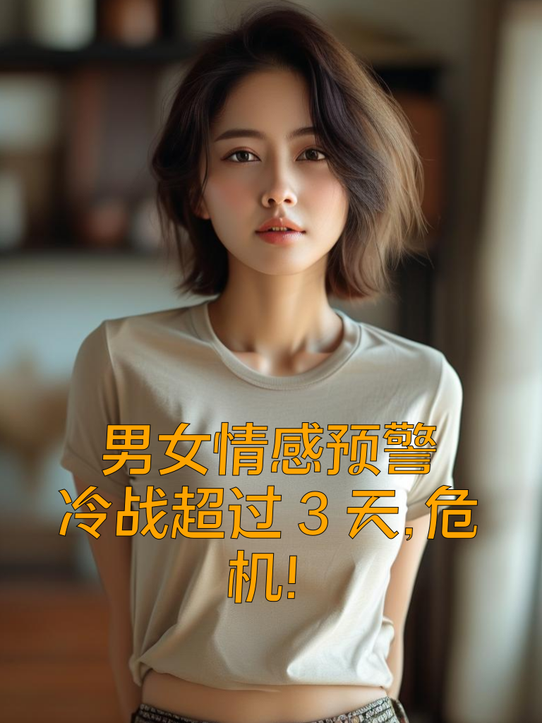 男女情感预警：冷战超过3天，危机！