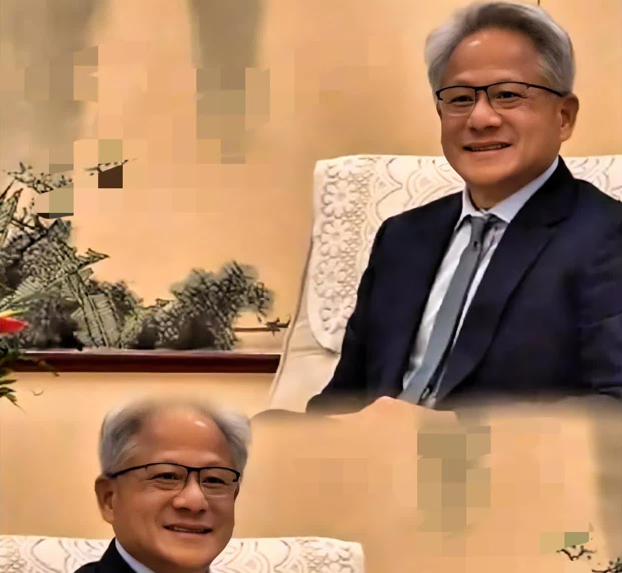 万万没想到啊！！
在增长达到245%之后，第一个来找我们的竟然是黄仁勋。
黄