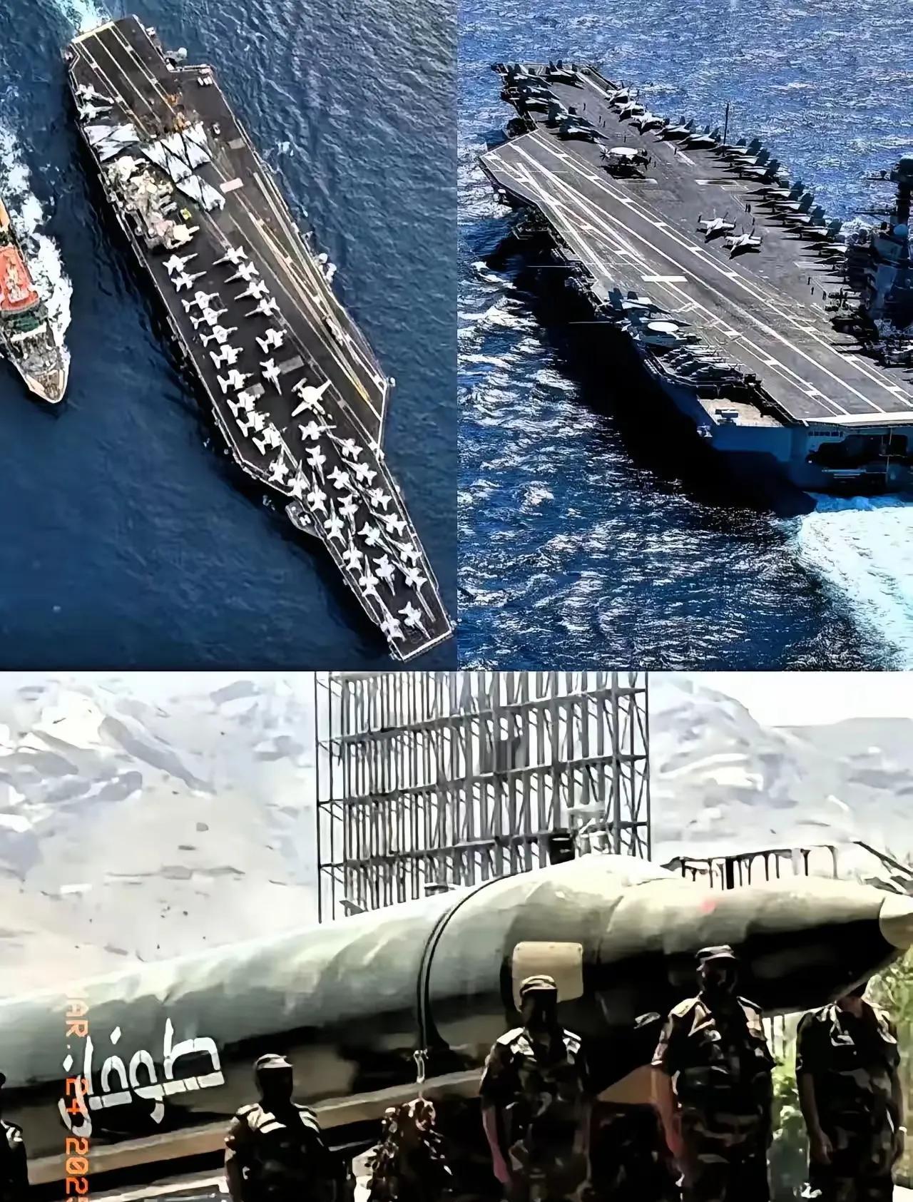 红海即将出现大漂亮的双航母编队，矛头直指也门，胡塞武装前景堪忧！
能让大漂亮出动
