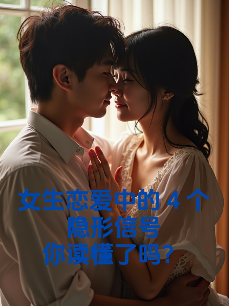 女生恋爱中的4个隐形信号，你读懂了吗？