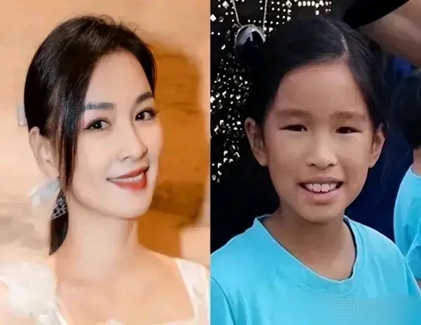 台湾艺人张庭和林瑞阳的女儿一晃都这么大了！

记得这个小女孩小时候真是很丑，没有