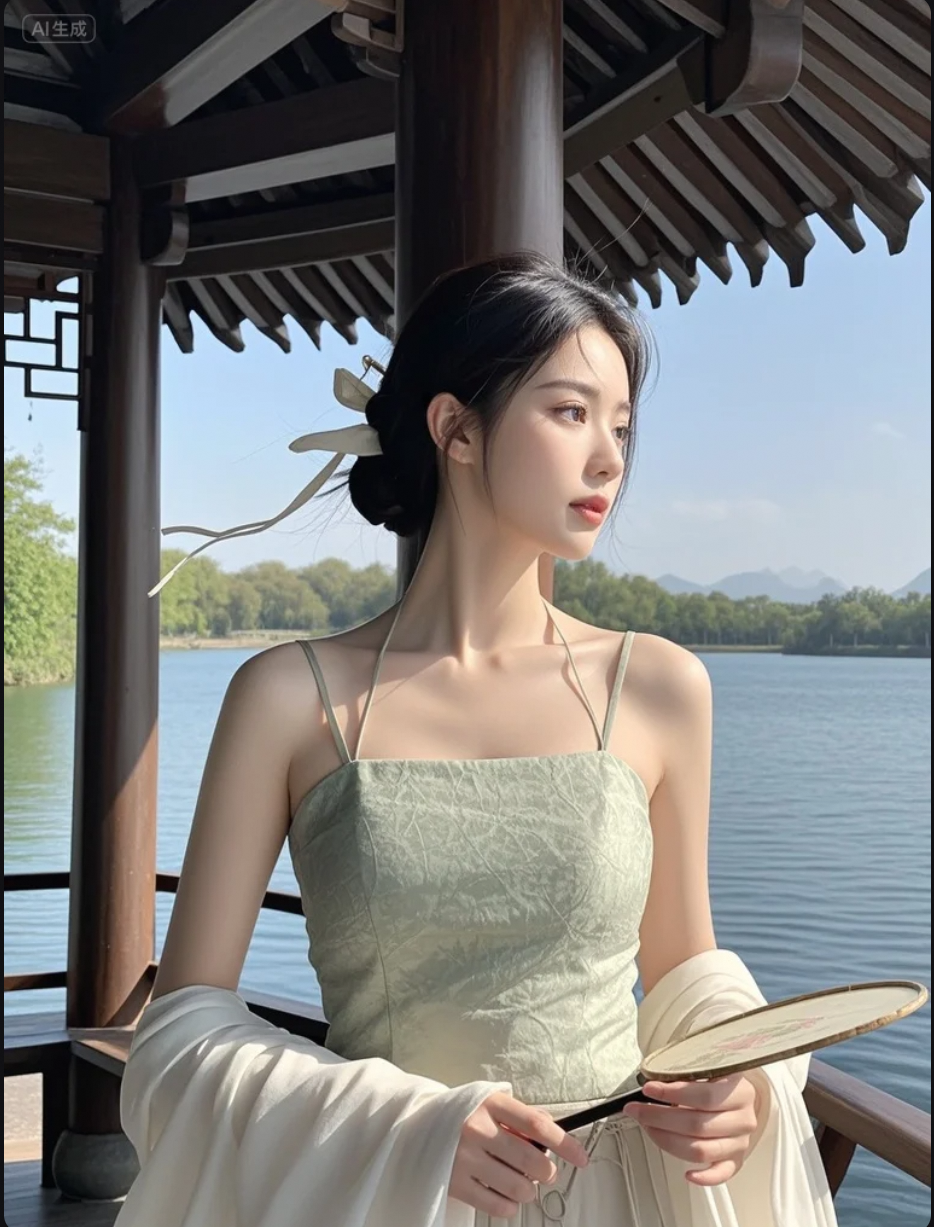 她的气质，是云淡风轻，也是暗流涌动