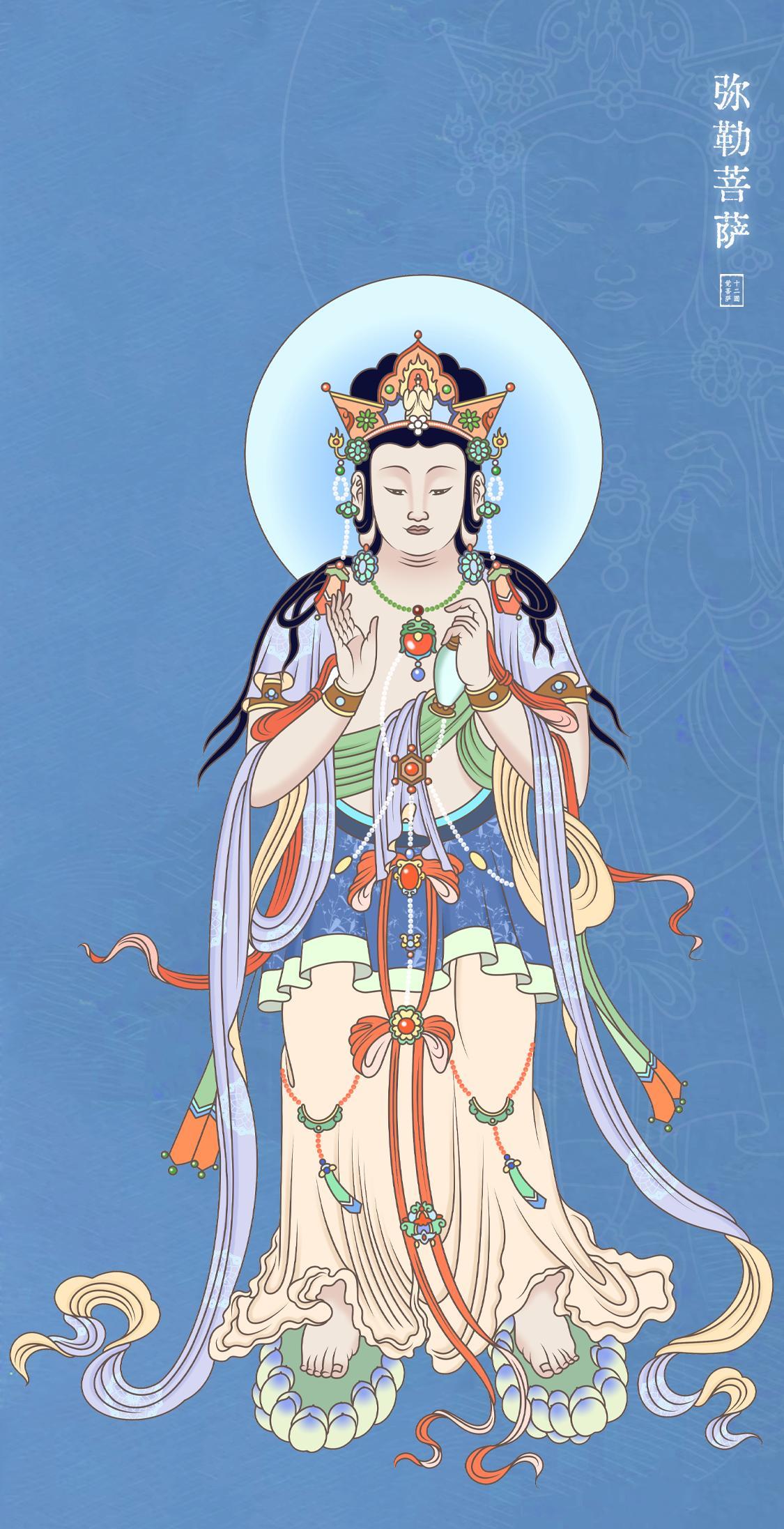 南无弥勒菩萨。
若诸末世一切众生，能舍诸欲及除憎爱，永断轮回，勤求如来圆觉境界，