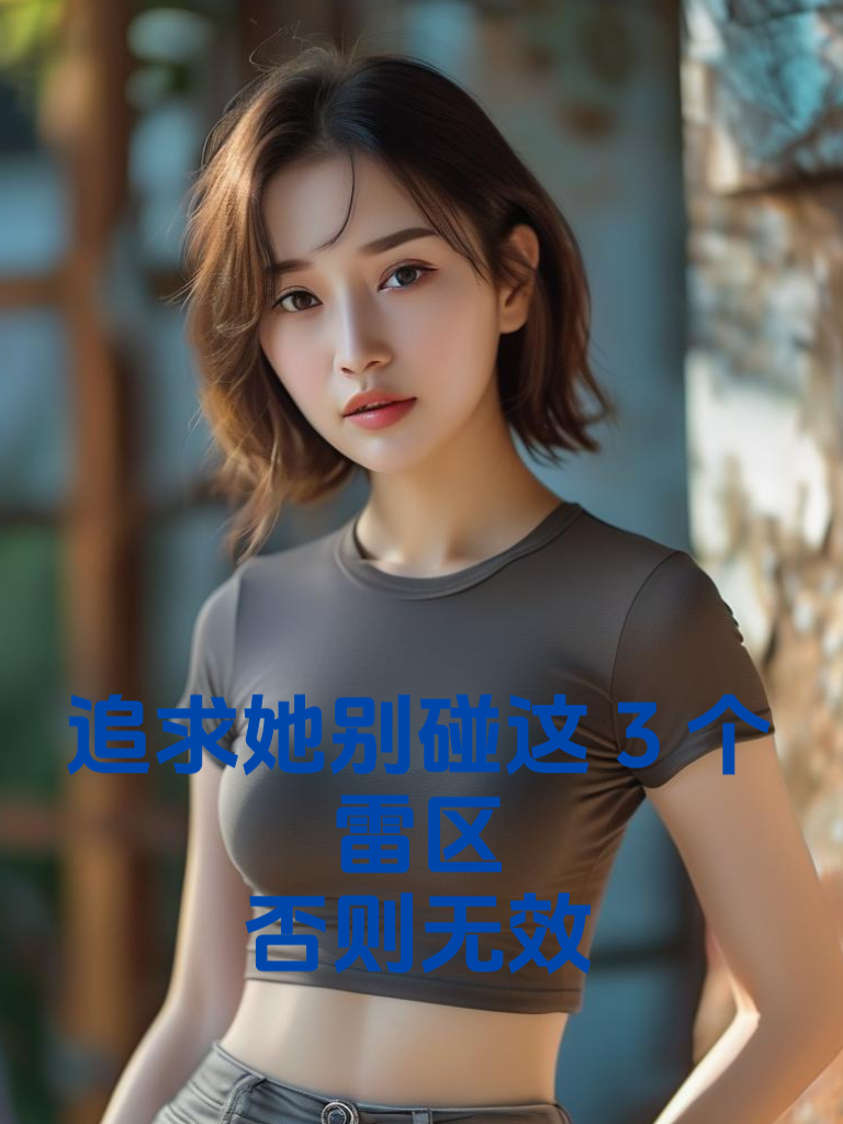 追求她别碰这3个雷区，否则无效