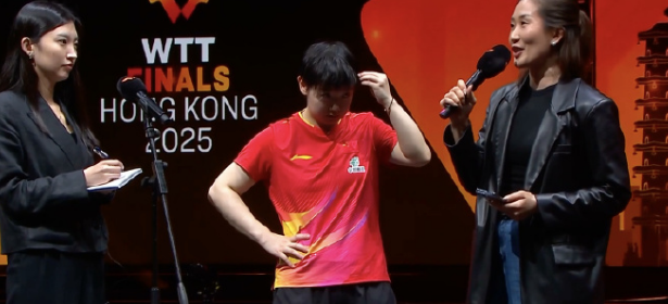 孙颖莎赢了！赛后：“和长崎交手并不多，她还是有一些特点。后三局整体比较顺利，上来