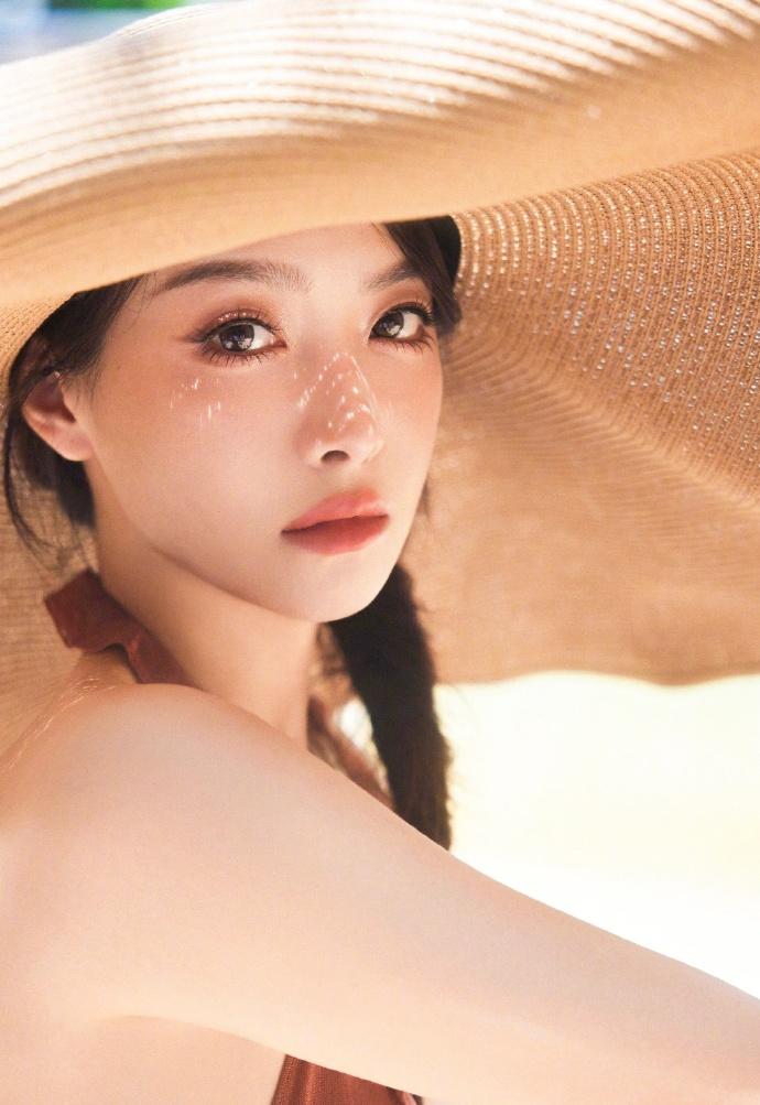 阳光是她的雀斑，第一次直观感受到宋茜的美貌 ​​​