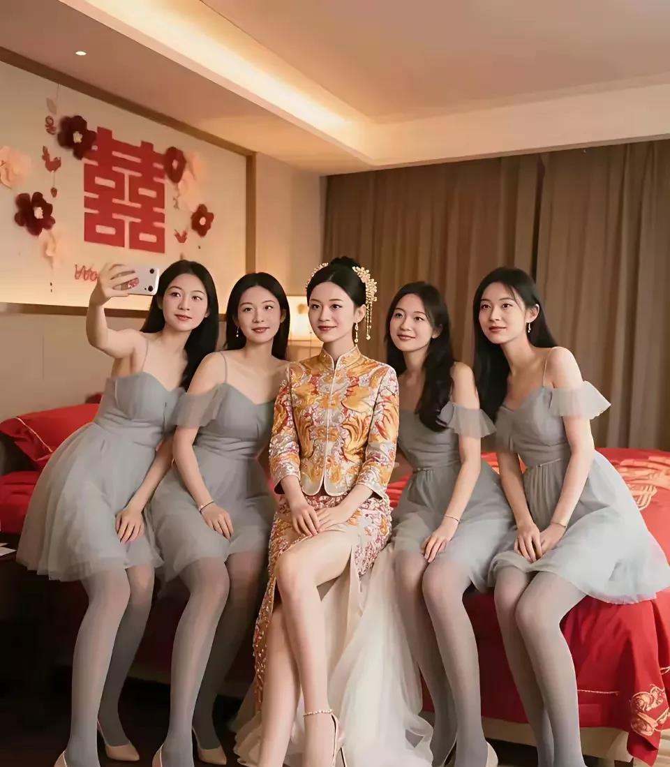 新娘子真美！