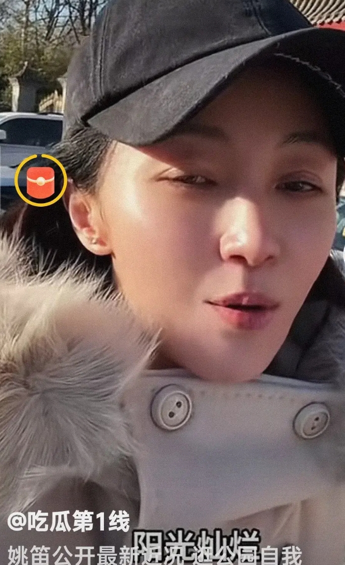 姚笛公开最新近况，逛公园自我安慰，过段时间就会好起来了。网友说：这是强权，马伊俐