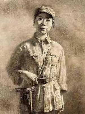 1940年，女战士江涛被军阀押到了山坡上执行枪决，在行刑前，敌军首领竟捏着她的脸