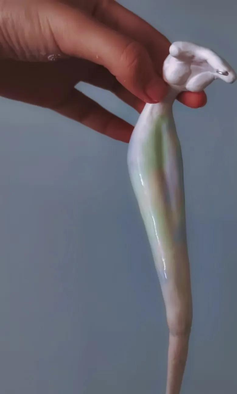 尝试新的设计～#超轻粘土 #手工的温度 #人鱼