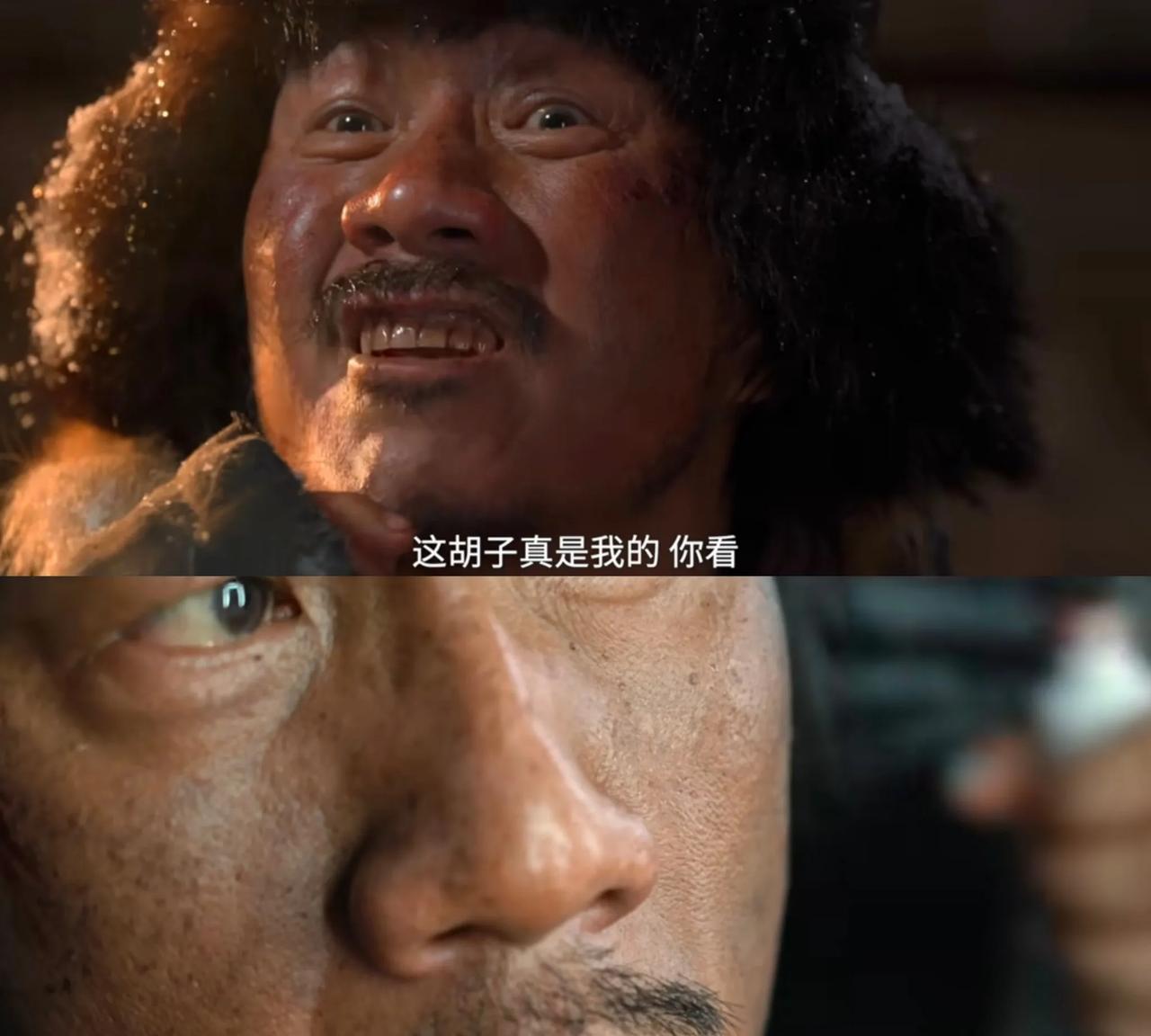 胡军说，这是他第一次留真胡子拍戏！
感到难以置信的同时，也说明了接档《生万物》播