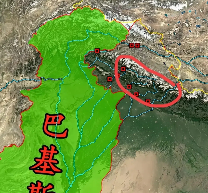为什么那么多国人说要截断印度河水源呢，自己看看上游在哪里？基本都在印度克什米尔境