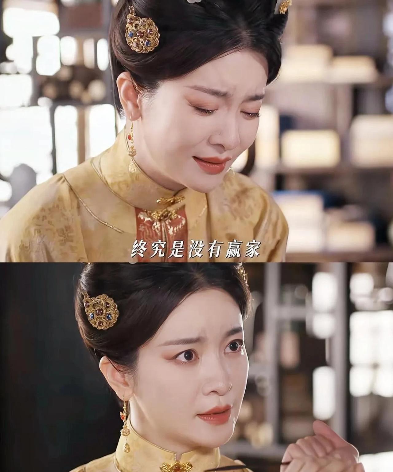 她这样做有两层意思:
第一就是表面意思，威胁苗贵妃
第二才是她的本意，刺杀苗贵妃