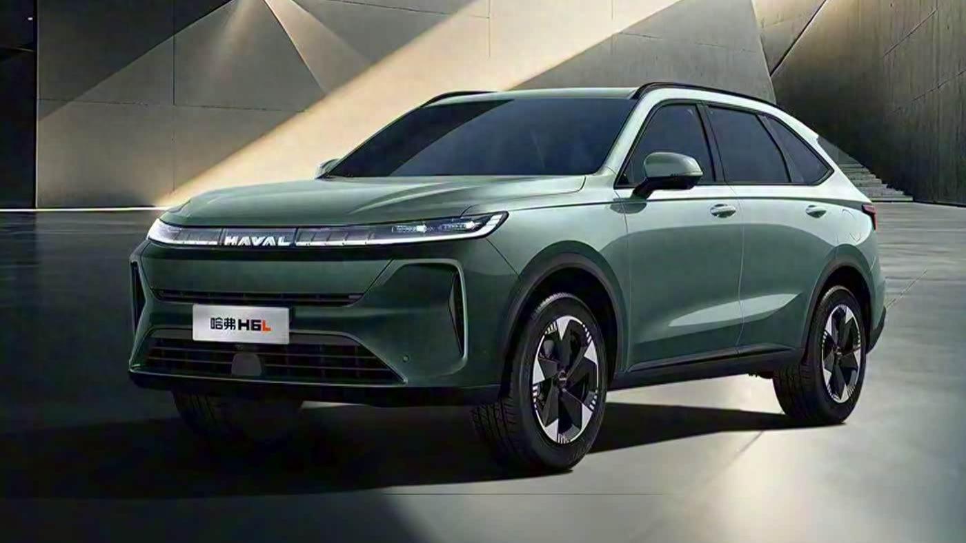 哈弗H6L官图发布！外观时尚运动，定位中型SUV，搭载2.0T动力