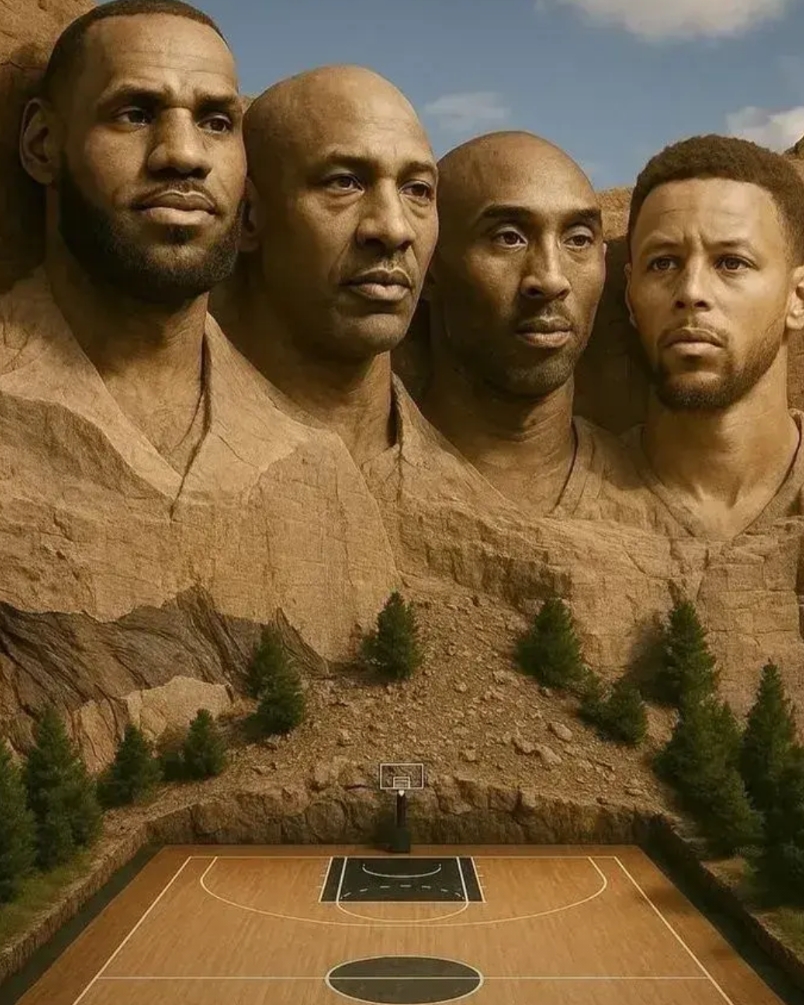 严格意义来说，单论影响力，NBA联盟篮球总统山当属这四位？会不会感到意外？

1