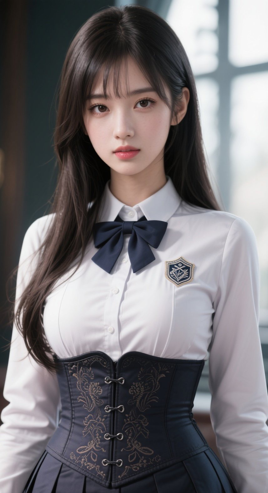 氧气美女凝视，清澈眼神直击心灵