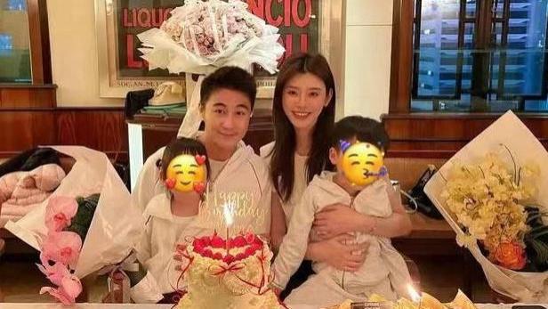 奚梦瑶庆生照曝光：何猷君与一双儿女同框，幸福满溢屏幕！
