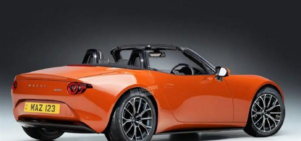 首次采用单电机后驱设计！全新马自达MX-5假想图曝光 这颜值你打几分